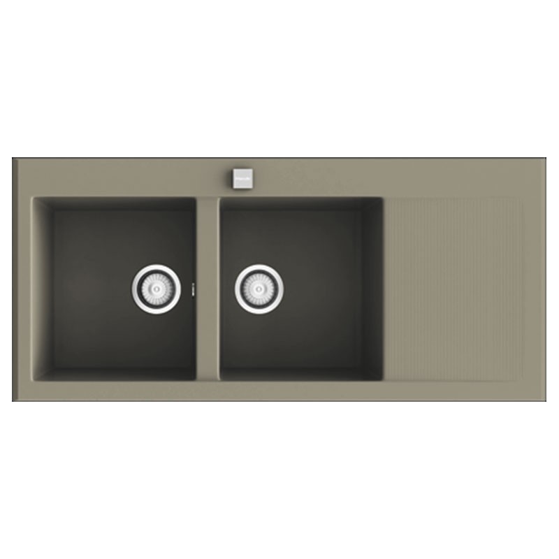 Fregadero sintético de fibra SHIRA 507 POALGI. Albero.